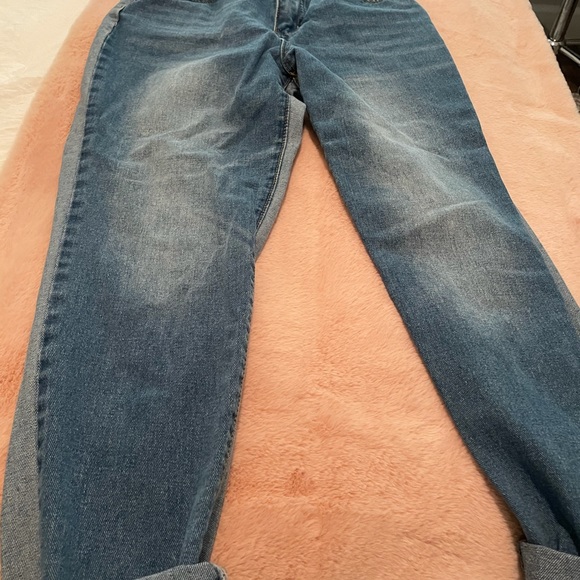 Nasty Gal Two Tone Mom Jeans - Picture 5 of 12